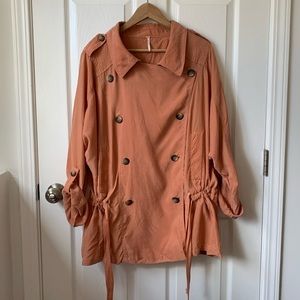 Free People Drapey Light Weight Jacket